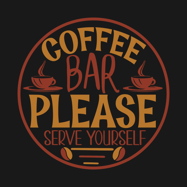 Coffee Bar Please Serve Yourself by WALAB