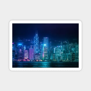 Hong Kong Cityscape Magnet