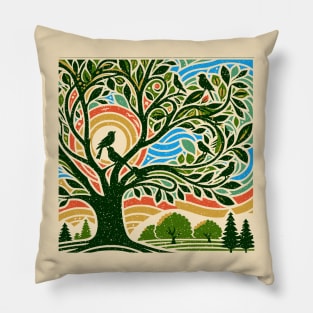 Summer Tree Pillow