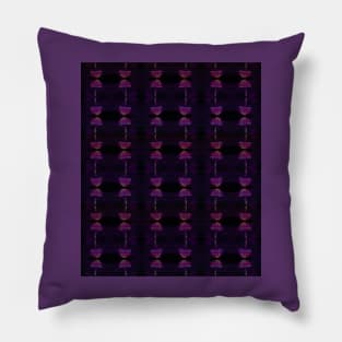 Magic mushrooms art Pillow