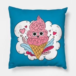 Cute ice cream Pillow