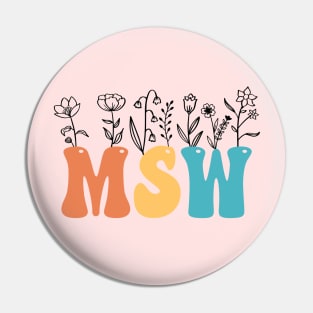 social worker Pin