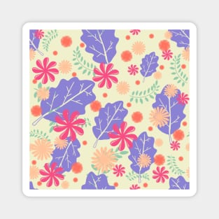 Floral pattern Magnet