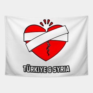 Pray for Turkiye and Syria earthquake Tapestry