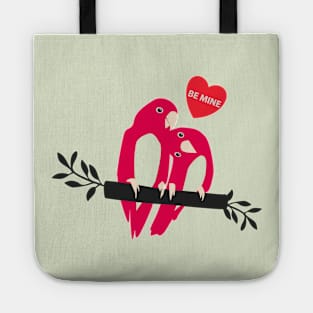 Be Mine Lovebirds Tote