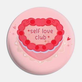 Self love club Pin