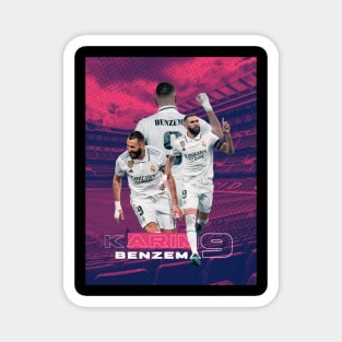 Karim Benzema 9 Magnet