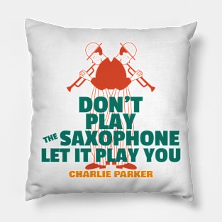 The Saxophone Pillow