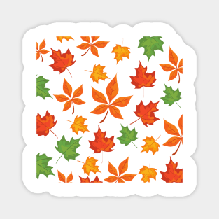 Fall Autumn Pattern Magnet