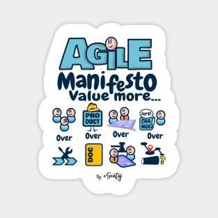 Agile Manifesto, Value More ... Magnet