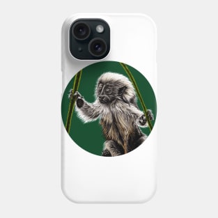 Baby cotton-top tamarin Phone Case