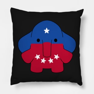 Republican Elephant Pillow