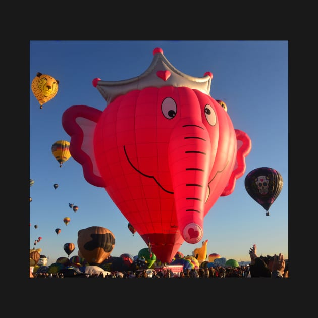 Pink Elephant at the fiesta by dltphoto