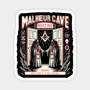 Malheur Cave Meeting Magnet