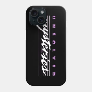 Unsolved Mysteries Phone Case