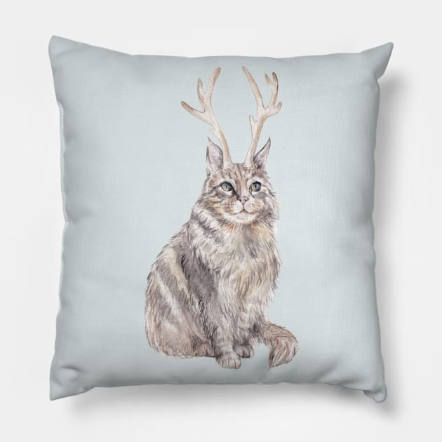 Catalope Pillow by wanderinglaur