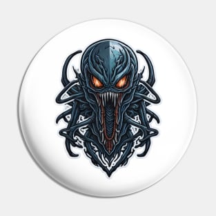 Virning alien in funny style Pin