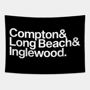 Compton, Long Beach, Inglewood Tapestry