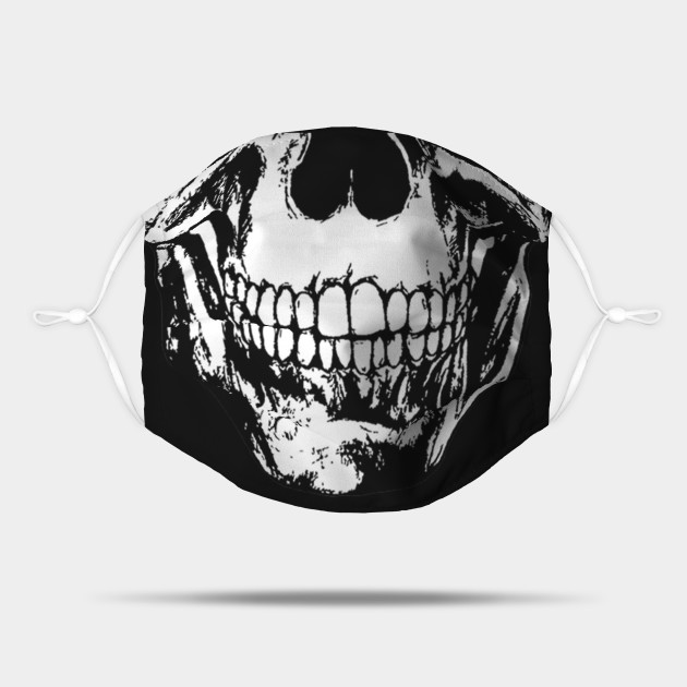 Reusable Washable Face Mask Cool Skull Mouth Unisex 100 Cotton Mask Face Cover Made In Us Washable Face Mask Cool Skull Mouth Mask Teepublic Au Obacle skull face mask half for dust wind sun protection seamless 3d tube mask bandana for men women durable thin breathable skeleton mask motorcycle riding biker fishing cycling sports. teepublic