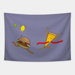 Very fast food Tapestry