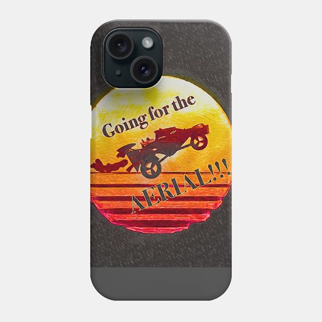 Rocket League Going For The Aerial Phone Case by Boztik-Designs