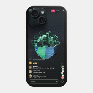 Earth x Corona Phone Case