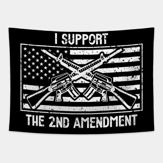 I Support The 2nd Amendment Tapestry by RadStar