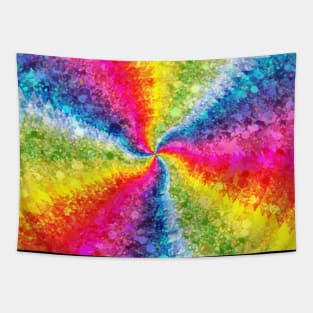 Rainbow Glitter Tapestry