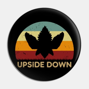 Retro Sunset - Stranger Things Upside Down Monster Pin