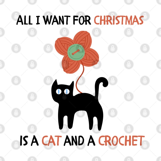 All I want for Christmas is a Cat and a Crochet by Coldhand34