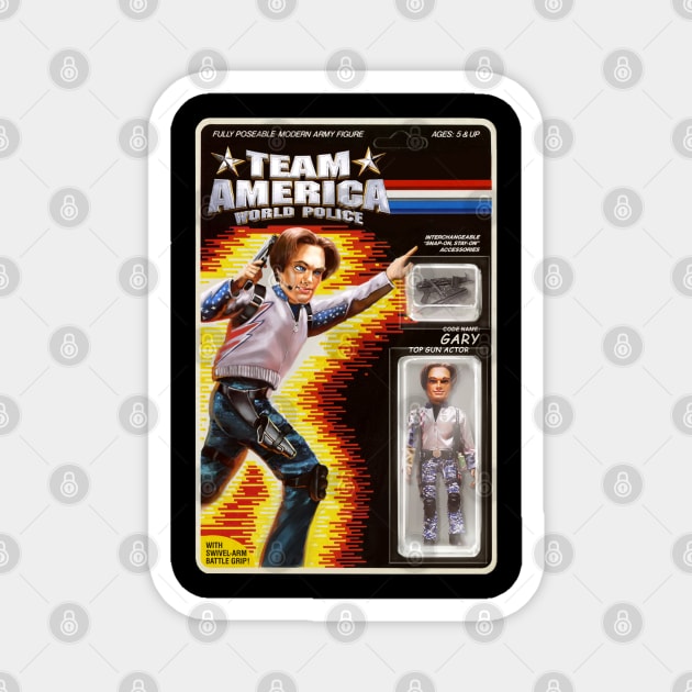 Team America Action Figure Magnet by BigMike