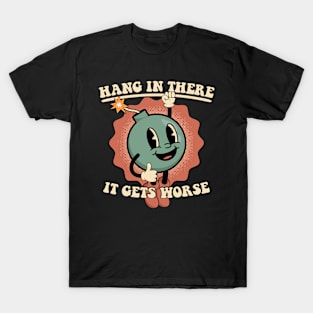 Vintage Funny T-Shirt Single And Ready To Get Nervous Slogan