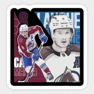 Cale Makar 95 Ovr Colorado Avalanche NHL 24 Poster Canvas - Roostershirt