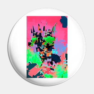 Abstract dogs Pin