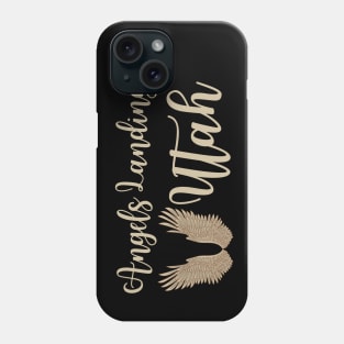 Angels Landing Utah Hiking Trail Phone Case