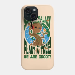 Save The Galaxy Plant A Tree Phone Case