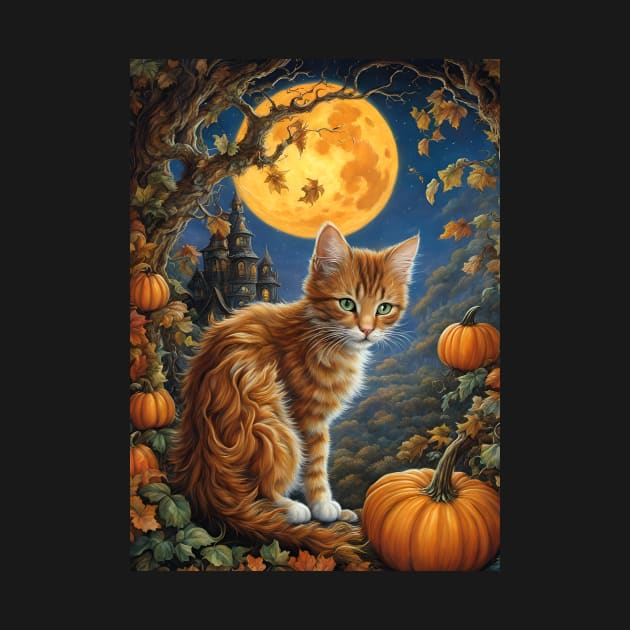 Halloween Kitty by FineArtworld7