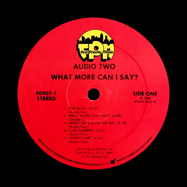 What More Can I Say? (1988) by Scum & Villainy