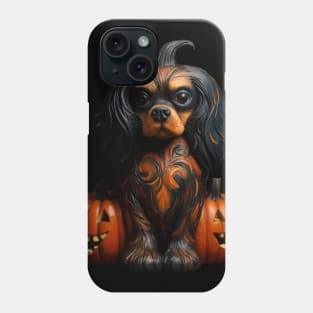 Halloween English Toy Spaniel Phone Case