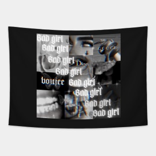 Bad girl y2k vibe collage ( Boujee baddie edition) Tapestry