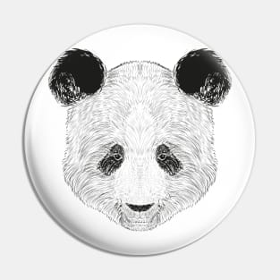 Panda Drawing Pin