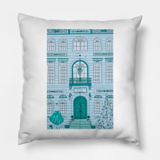 Christmas is coming to New York No. 3 Pillow