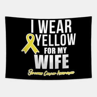 Sarcoma Cancer Shirt for Wife Sarcoma Awareness Products Tapestry