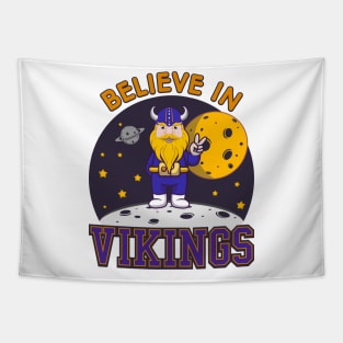 Believe in Vikings Tapestry