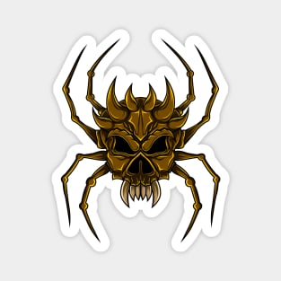 Skull Spider Magnet