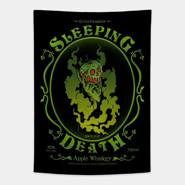 Sleeping Death Whiskey Tapestry by pigboom