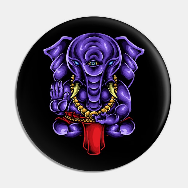 Ganesh Pin by drewbacca