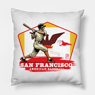 USA - American BASEBALL - San Francisco - Baseball home - San Francisco baseball Pillow