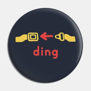 Ding Ding Ding Aviation Seat Belt Pin