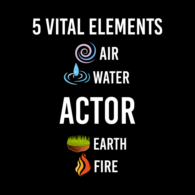 5 Elements Actor by Hanh Tay